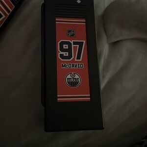 CCM Red and Blue McDavid 97 NHL Display